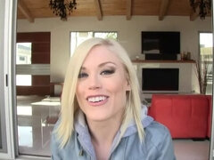 V ozadju, Blondinka, Fafanje, Zunaj, Majhen, Prvoosebno snemanje seksa