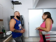 Gorda, Mamada, Gordita, Cocina, Latina, Madres para coger, Mamá, Madrastra