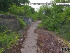 Amatör, Vacker, Brunett, Hanrej, Flickvän, Utomhus, Rysk, Tonåring