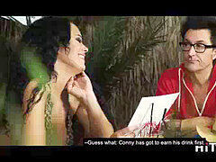 hard-core-Jungle Parody Sarah starlet is Conny Dachs shag reward