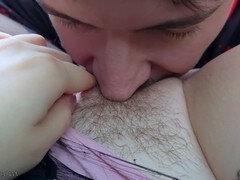 Spying gone wild! If you wanted a show, get ready to lick and leave!