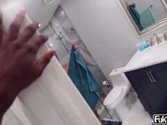 Asteria Diamond Measures Roommate's Big Black Dick in Hot POV Action