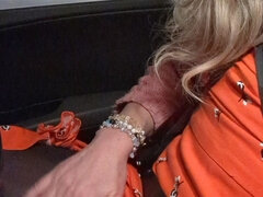 Amador amadora, Britânico, Masturbação, Maduroa, Solo chão