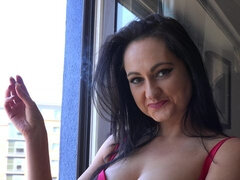 Stor stjärt, Brunett, Fingering, Onani, Milf, Pov, Rakad, Solo