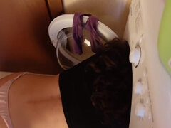 Anal, Røv, Badeværelse, Stor pik, Brunette, Creme tærte, Italiener, Sprøjter