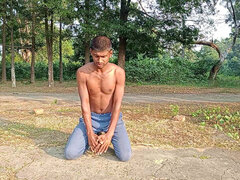 Házi készítésű, Indiai, Szabadban, Egyedül