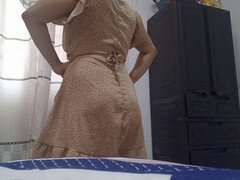 Zadek k puse, Velký zadek, Creampie, Latinské, Masturbace, Orgasmus, Pička, Punčochy