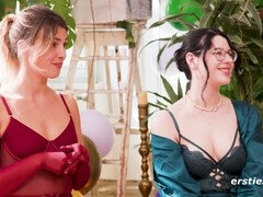 Erotic game "Dare Ring" EP 1 - Friends enjoy a Truth or Dare power play challenge