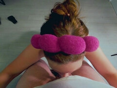 Amatör, Avsugning, Brunett, Sperma shot, Ansiktsbehandling, Milf, Pov, Fru