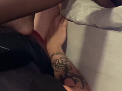 Amateur, Pareja, Consolador, Humillación, Maduro, Amante, Nylon, Esclavo