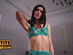 デカチン, フェラチオ, 茶髪の, 手コキする, ハードコア, 下着, ハメ撮り