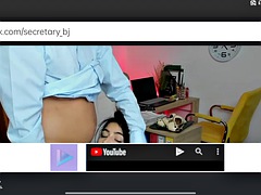 Babe, Creme tærte, Onani, Kontor, Sekretær, Bryster, Legetøj, Web kamera