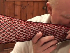 Garce, Sucer une bite, Faciale, Fétiche des pieds, Hard, Hd, Rousse roux