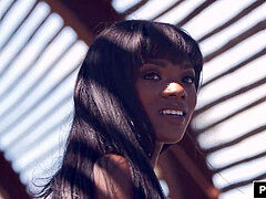 デカ尻, デカチン, 黒人, 中出し