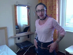 GERMAN SCOUT - SEDUCE SKINNY GERMAN mom STELLA TO SCREW AT STREET CASTING - Mommy