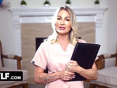 Blondinka, Kurac, Rokavice, Hd, Zrela, Milf, Tangice, Joške