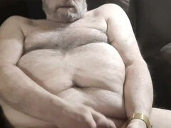 Enthousiasteling, Amerikaans, Sperma in mond, Sperma shot, Dik, Opa, Handbeurt, Alleen