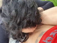 I agreed to go riding a motorcycle with a friend and she cant wait to suck me