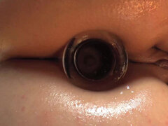 Anal, Cul, Gros seins, Blonde, Masturbation, Seins naturels, Solo, Jouets