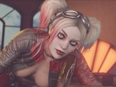 3d, アメリカ人, アナル, デカ尻, 中出し, 目瞪口呆