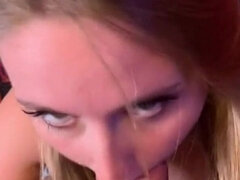 Gorgeous Eyes Deep Throat Surprise