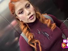 Cumizás, Ráélvezés, Arcra élvezés, Hd, Latin lány, Vöröshajú, Tini