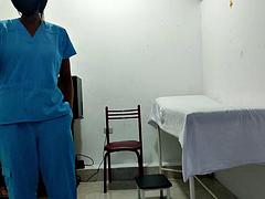 IT HAPPENED AT THE CLINIC!! A FEMALE DOCTOR AND NURSE SEDUCE A PATIENT. THEY FUCK HIM ON THE STRETCHER