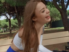 Misha Maver and Jordi El Nio Polla crazy outdoor sex