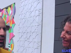 Ερασιτέχνης, Μελαχροινή, Γάλλος, Ώριμη γυναίκα, Τσούλα