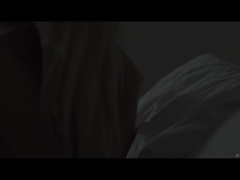 Sort, Blondine, Brunette, Give finger, Naturlig, Nøgen, Fisse, Tatovering