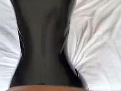 Grosser schwanz, Blasen, Hardcore, Latex, Milf, Pov, Dürr, Titten