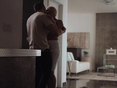 Short-haired MILF Helena Locke banged by her stepson