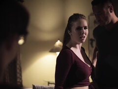 Kont, Diep in de keel, Lul, Eten, Natuurlijke tieten, Feest, Klein, Ruw