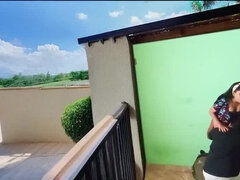 Desi Indian School Girl Fucked Hard on Terrace - Hot 18yo in Uniform
