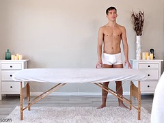 Anal, Stor kukk, Kukk suging, Sperm skott, Homofil, Latina, Massasje, Onani