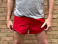 Amateur, Fétiche, Homosexuelle, Nylon, De plein air, Public, Solo, Rétro ancien