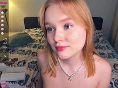 Amatorka, Niemowlę, Blondynka, Słodka, Solo, Nastolatki, Cycki