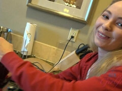 Arsch, Lingerie, Höschen, Pov, Muschi, Dürr, Tätowierung, Titten