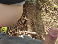 I love it, fuck me here! Fuck in the forest with cum in the ass! Lust 4K