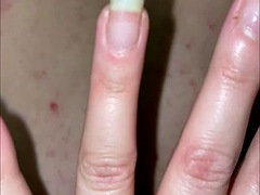 Back scratches part 2 long natural nails