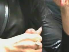 Handschoenen, Handbeurt, Huisvrouw, Roken, Vrouw