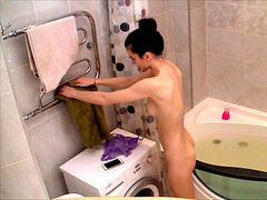 Amateur, Salle de bains, Fait maison, Espionne