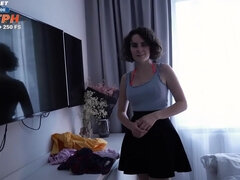 Darcy Dark In 18-year-old Maid Cleans Room And Gives Blowjob To Guy In Hote