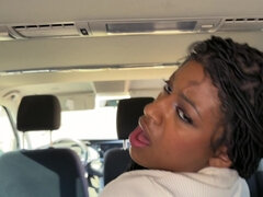 Velké kozy, Černé, Brunetka, Auto, Na pejska, Hd, Výprask, Pička