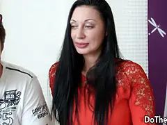 Avsugning, Hanrej, Sperma i munnen, Sperma shot, Hd, Milf, Skriker, Fru