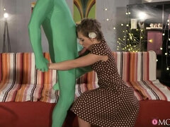 Πίπα, Σε στάση σκύλου στα τέσσερα, Γλείψιμο, Μουνί