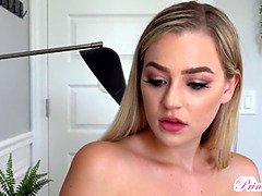 Zadek, Krásky, Velké péro, Blondýna, Creampie, Pička, Drsné akce, Teenka