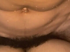 Amateur, Cuarto de baño, Pareja, Pov