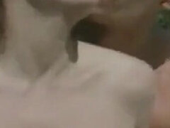 오랄섹스, 입에 사정, 유럽인, 이탈리아인, 야외의, 풀, 타는, 빈티지