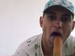 Femboy Sissy, Baby Boy Playing with a Dildo